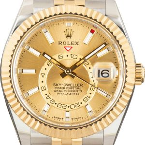 Rolex Sky-Dweller Ref 336933 Champagne Dial