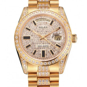 Rolex Day-Date 36mm White Dial REP016825