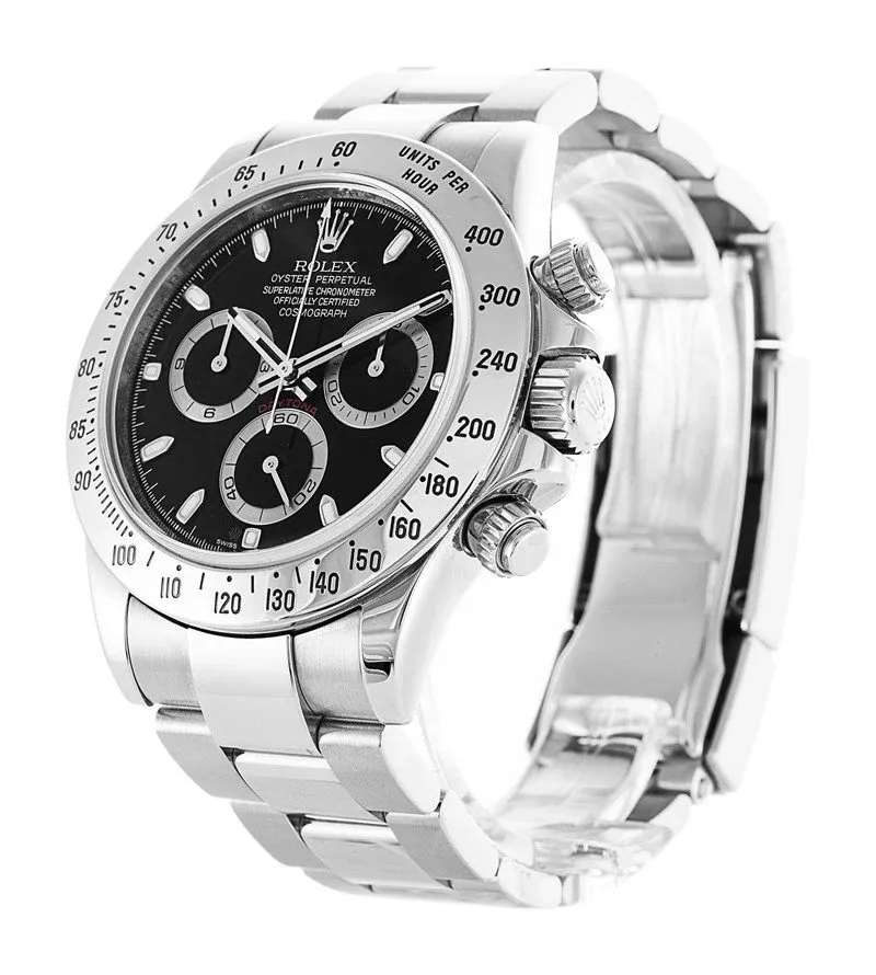 Rolex Daytona 40mm Black Dial 116520 (2)