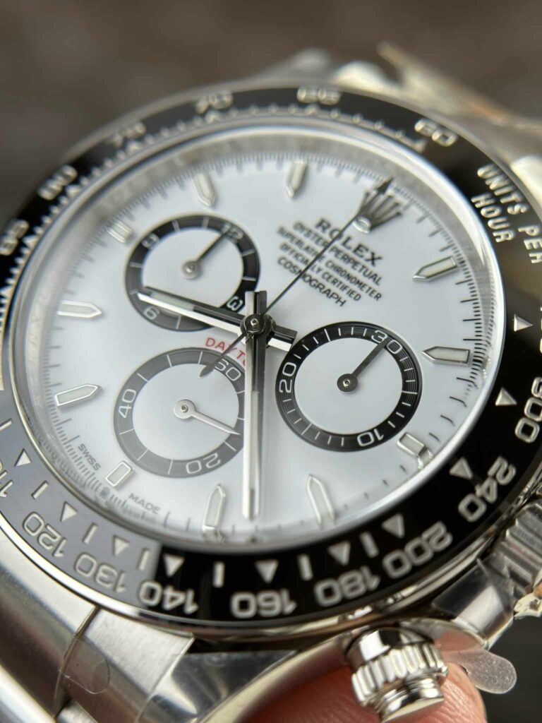 Rolex Daytona Panda 40 mm White Dial 126500LN