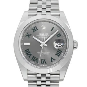 Superclone Rolex Datejust 41mm Rhodium Dial 126300 Wimbledon Jubilee