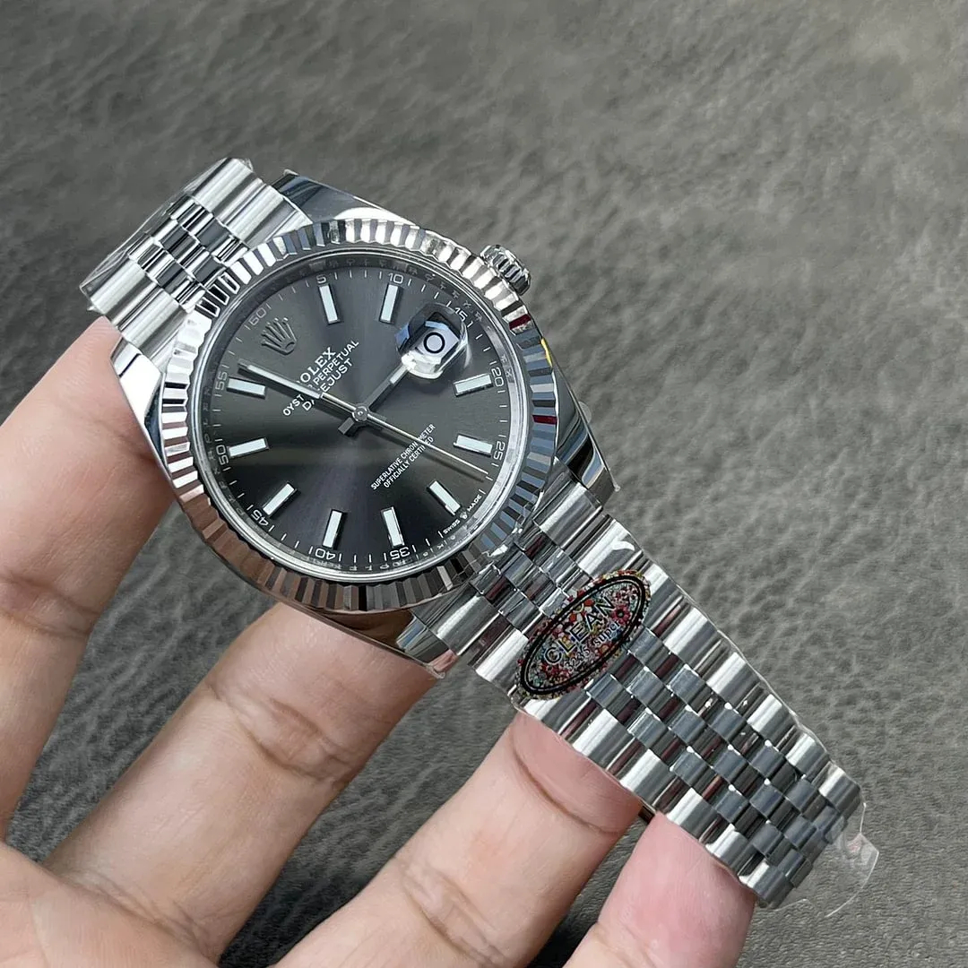 Superclone Rolex Datejust 41mm Rhodium Dial 126334 Jubilee - Image 3
