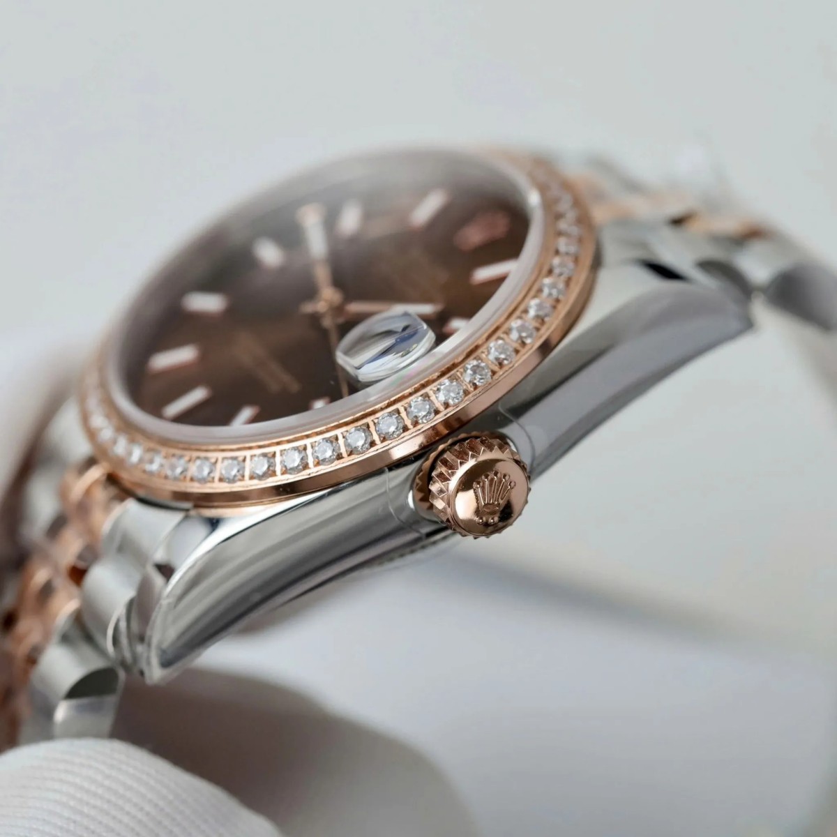 Superclone Rolex Datejust 36 mm Chocolate Dial 126281RBR - Image 3