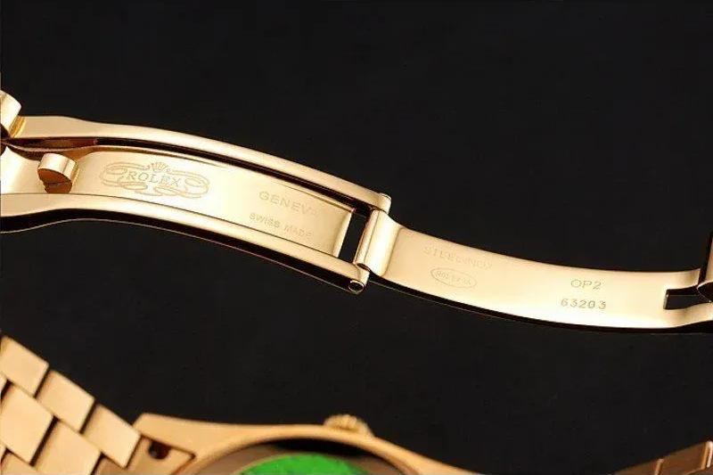 Superclone Rolex Day-Date 37mm Gold Dial 1453954 - Image 6