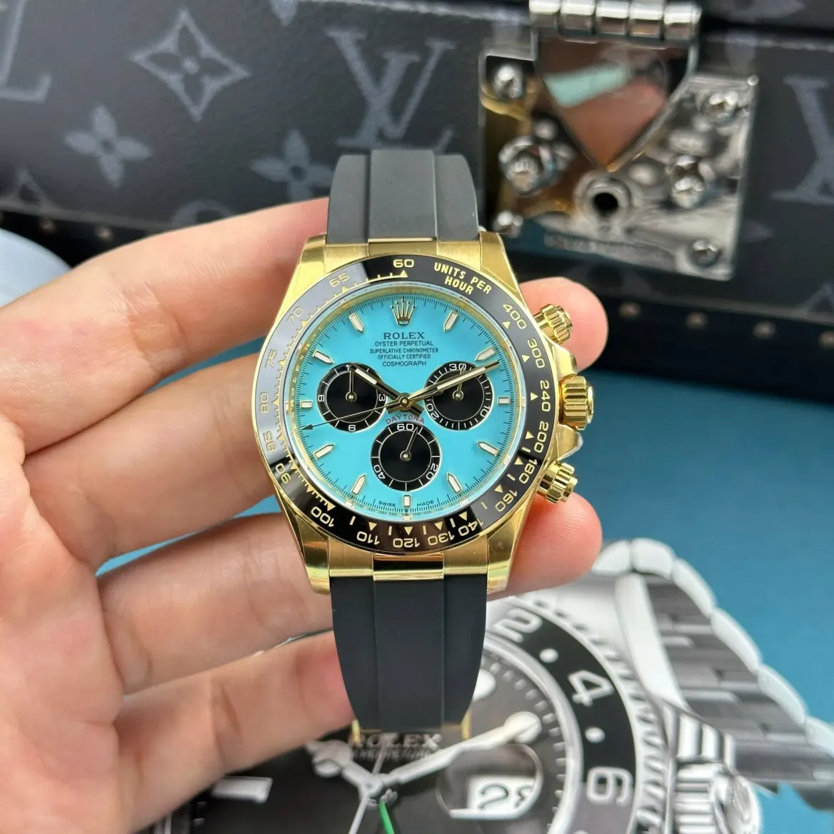 Replica Rolex Daytona 40 mm 126518LN Tiffany Dial - Image 2
