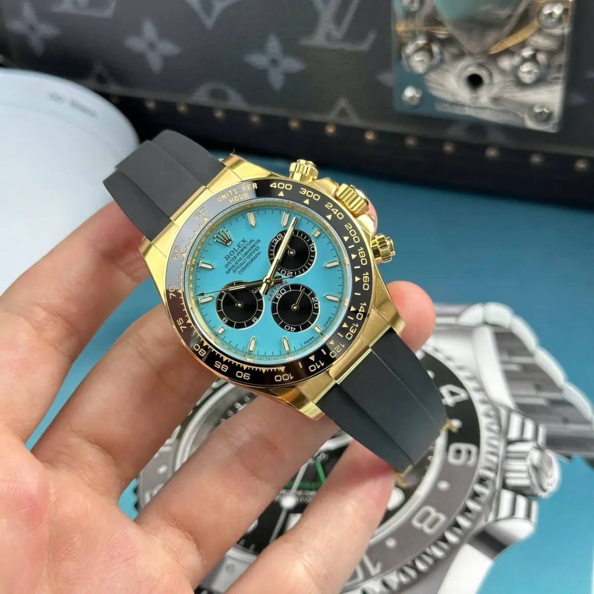 Replica Rolex Daytona 40 mm 126518LN Tiffany Dial - Image 3