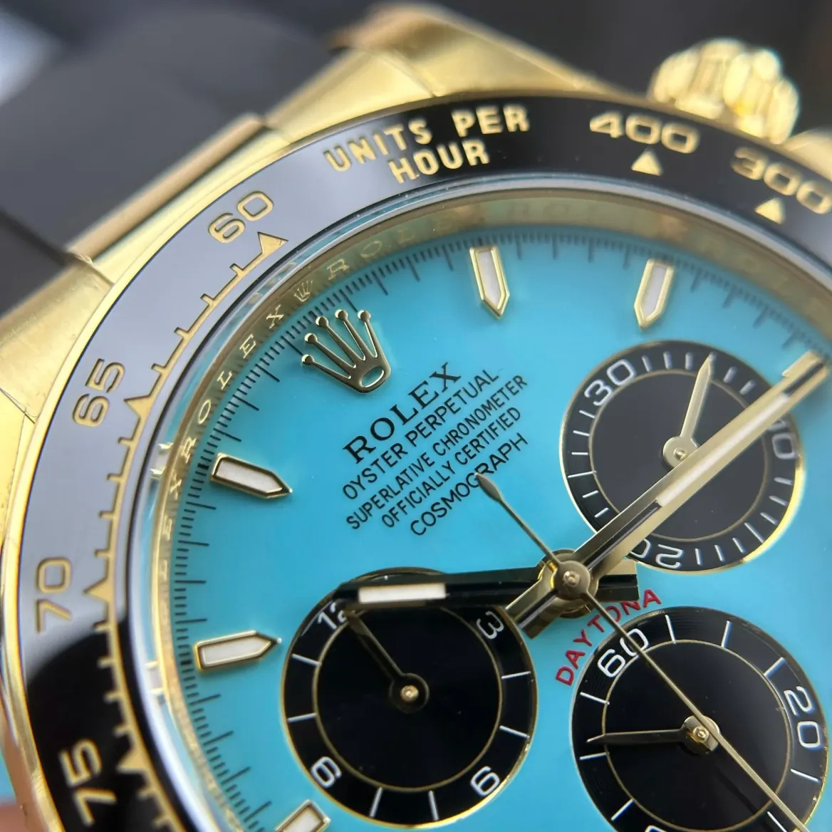 Replica Rolex Daytona 40 mm 126518LN Tiffany Dial - Image 8