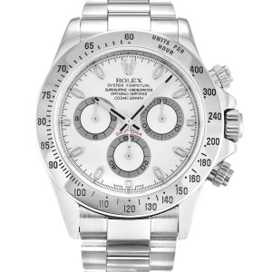 Superclone Rolex Daytona 40mm White Dial 116520
