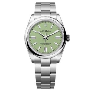 Superclone Rolex Oyster Perpetual 277200 Pistachio Dial (5)