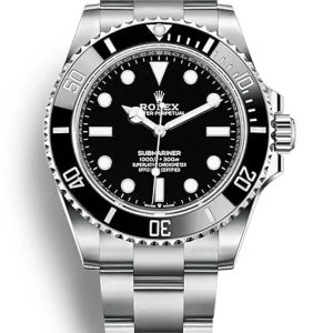 Superclone Rolex Submariner 41mm Black Dial 124060 No-Date
