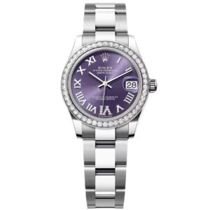 Replica Rolex Datejust Aubergine Dial 31mm 278384RBR