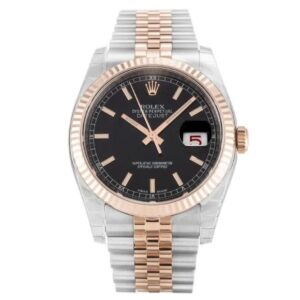 Replica Rolex Datejust Black Dial 36mm 116231-2
