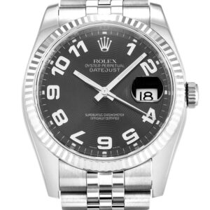 Replica Rolex Datejust Black Dial 36mm 116234