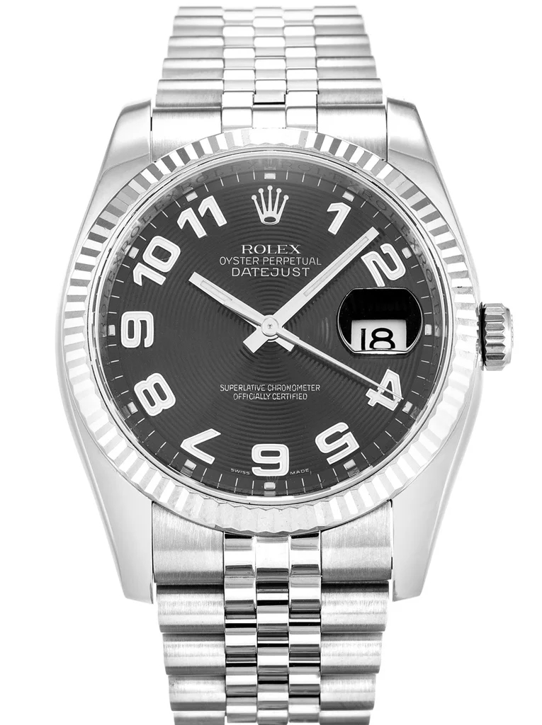 Replica Rolex Datejust Black Dial 36mm 116234