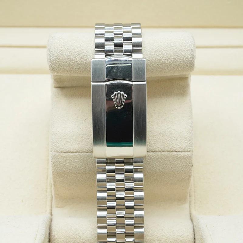 Replica Rolex Datejust Blue Dial 41mm 126334 Jubilee Roman Dials - Image 3