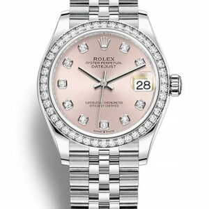 Replica Rolex Datejust Pink Dial 31mm 278384RBR