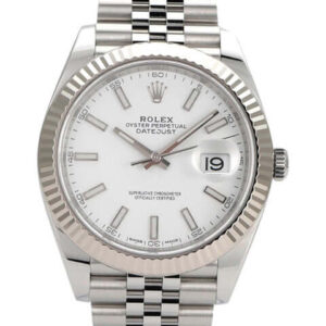 Replica Rolex Datejust White Dial 41mm 126334 Jubilee Flutted
