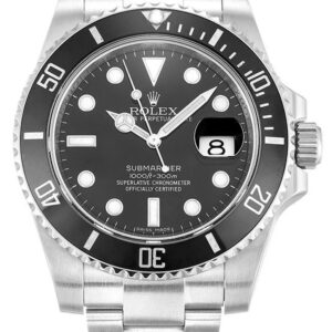 Replica Rolex Submariner Black Dial 40mm 116610LN