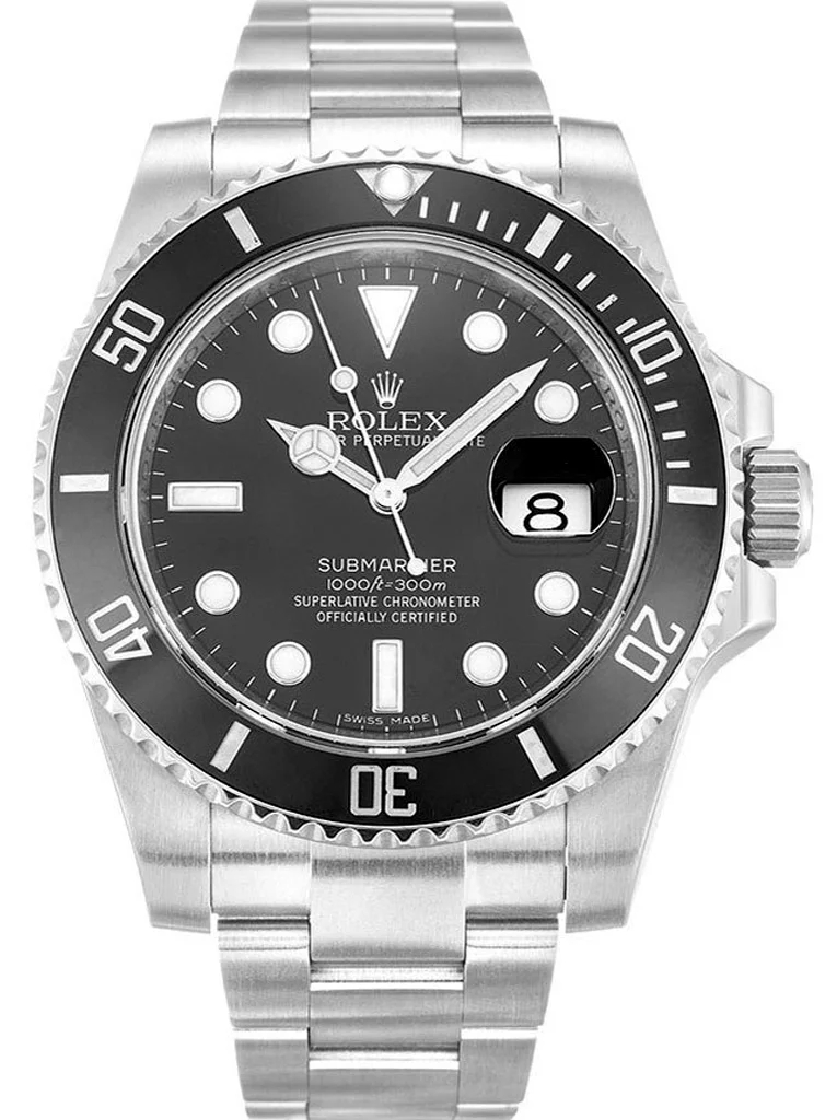 Replica Rolex Submariner Black Dial 40mm 116610LN