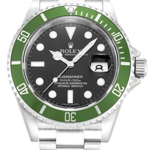 Replica Rolex Submariner Black Dial 40mm 16610LV Kermit