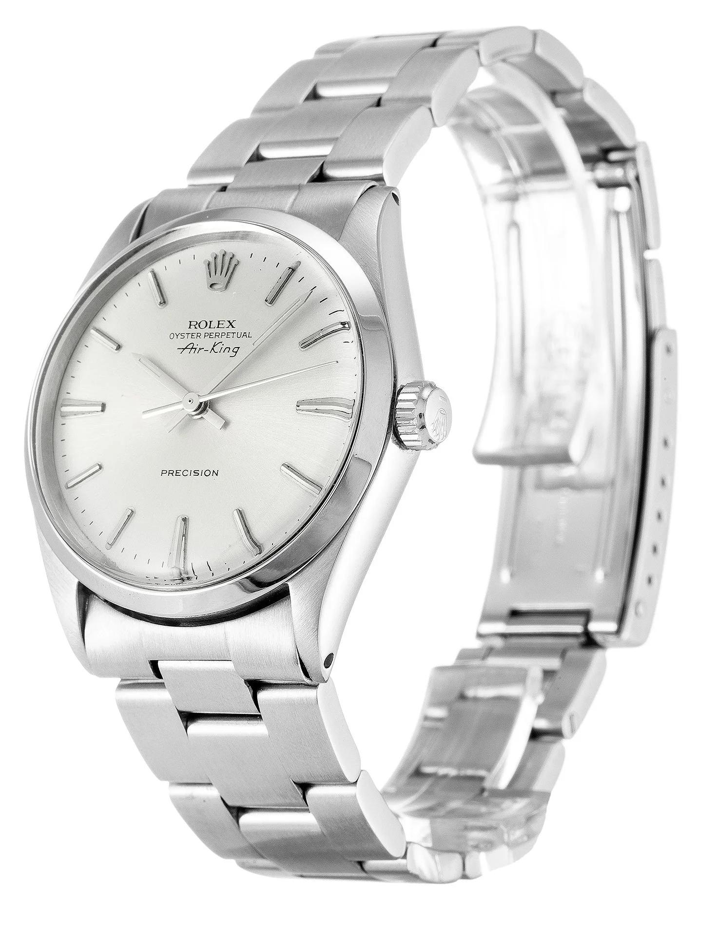Rolex Air-King 5500 34mm Silver Dial - Image 2