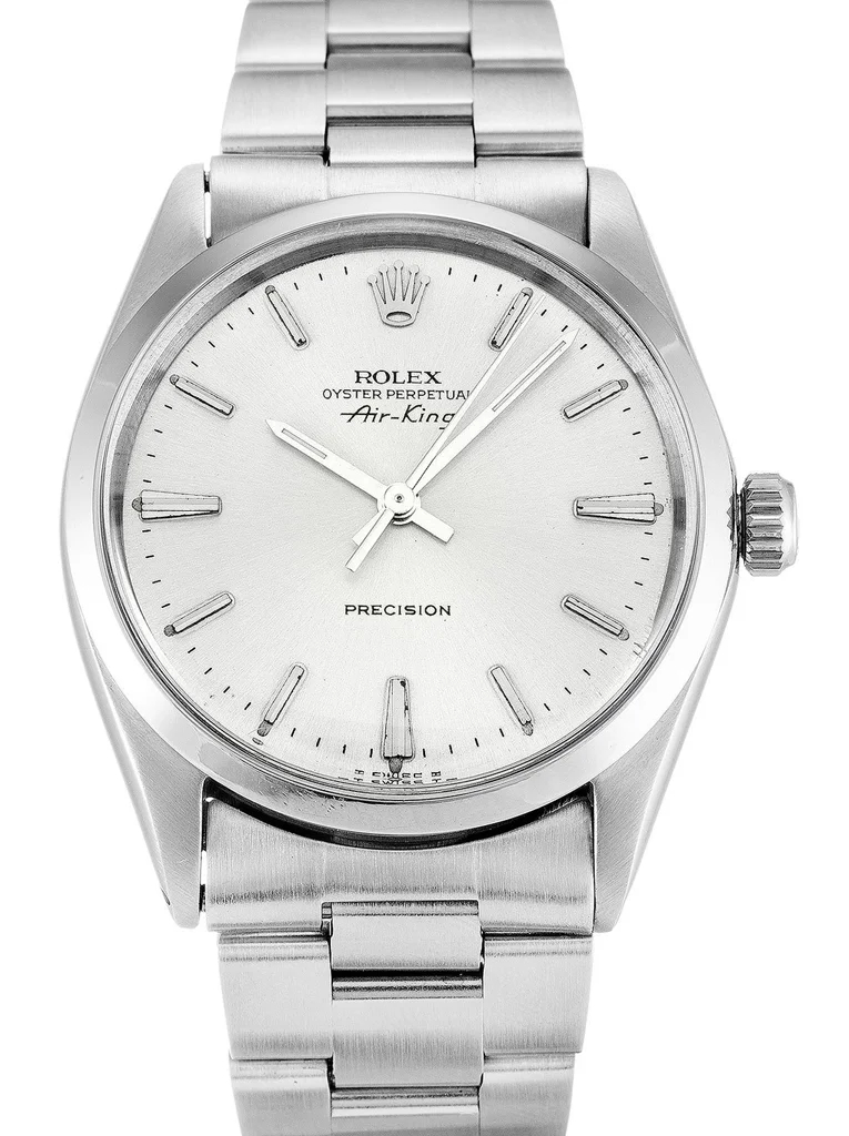 Rolex Air-King 5500 34mm Silver Dial