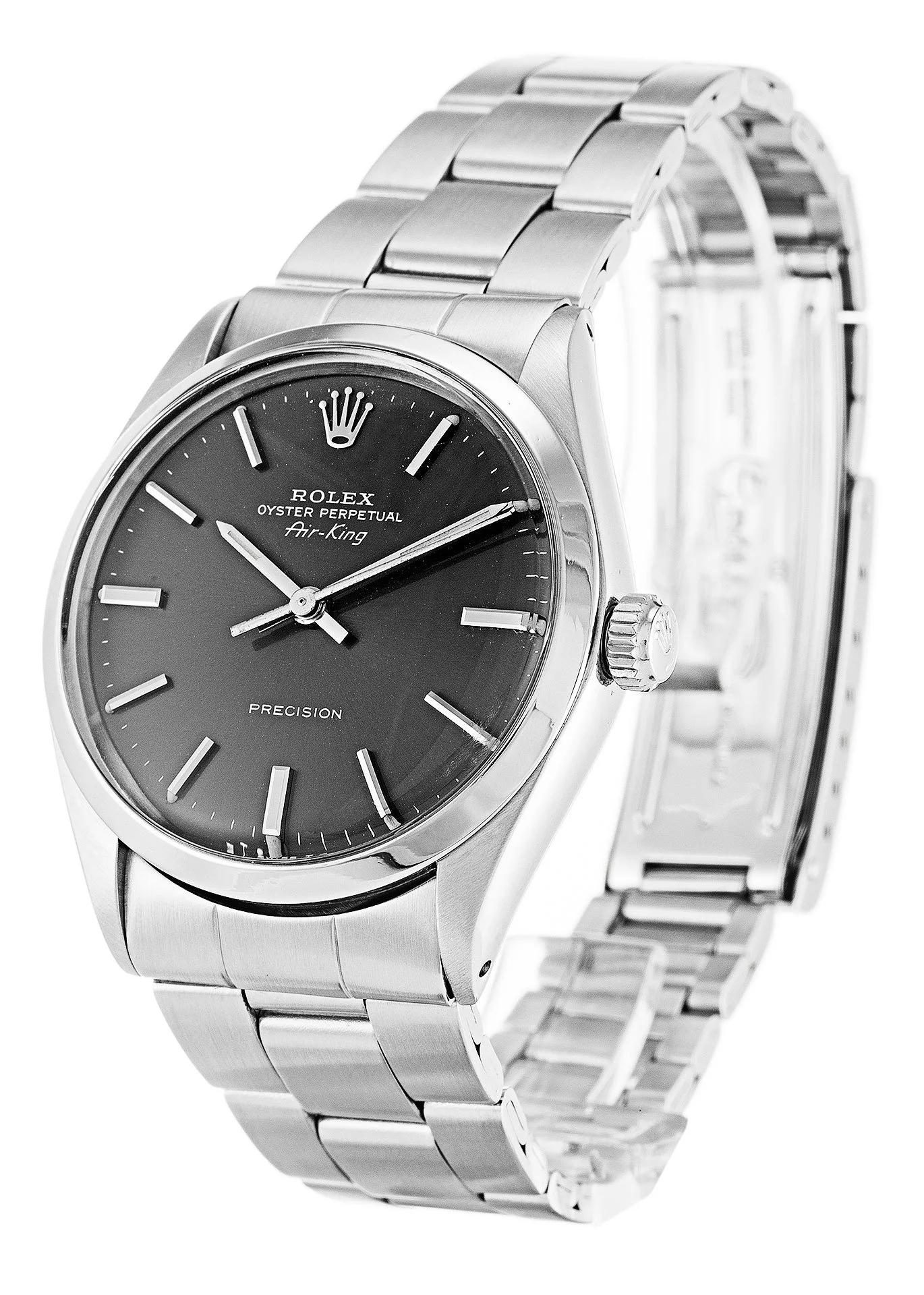 Rolex Air-King Ref. 5500 34mm Grey Dial - Image 2