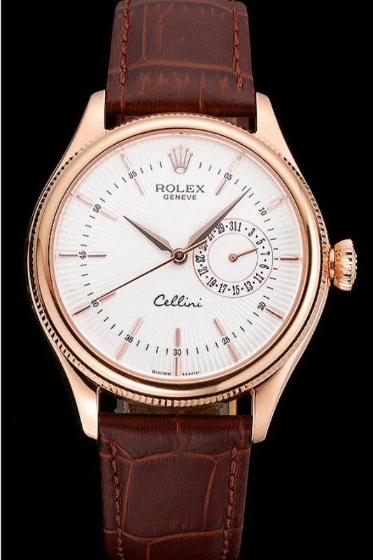 Rolex Cellini White Dial 38mm 622725 - Image 3