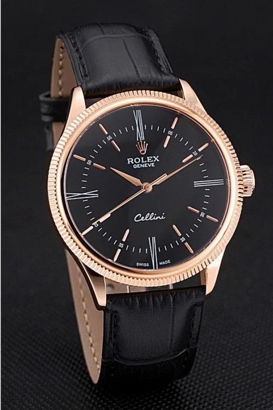 Rolex Cellini 39mm Black Dial 622656 - Image 2