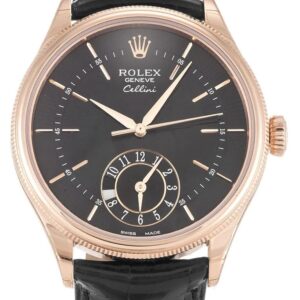 Rolex Cellini Black Dial 39mm 50525