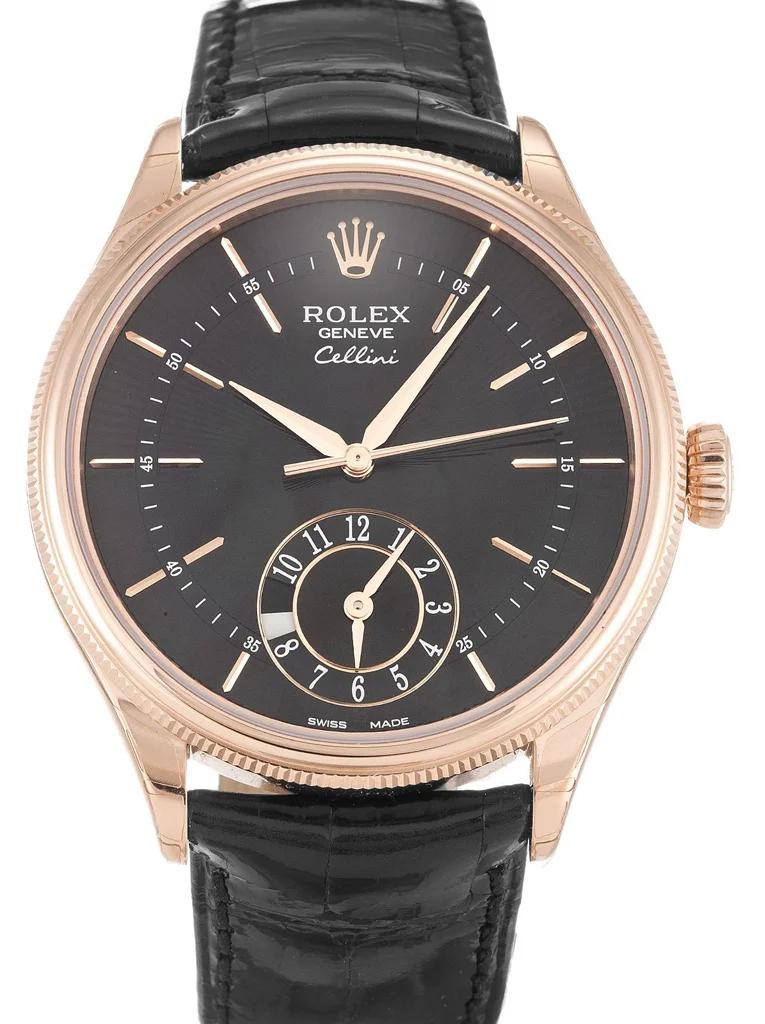 Rolex Cellini Black Dial 39mm 50525