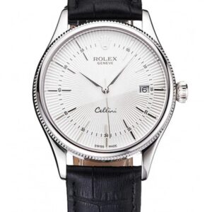 Rolex Cellini Classic 38mm White Dial