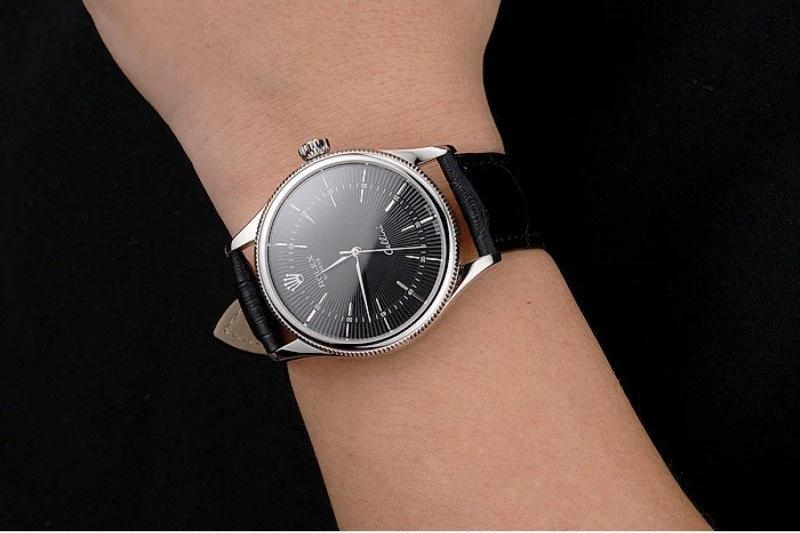 Rolex Cellini Classic Black Dial Automatic Watch - Image 10