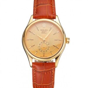 Rolex Cellini Gold Vintage 38mm Gold Dial