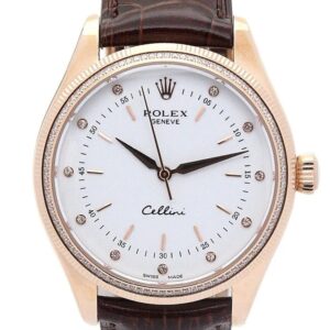 Rolex Cellini Rose Gold 40mm White Dial 5310
