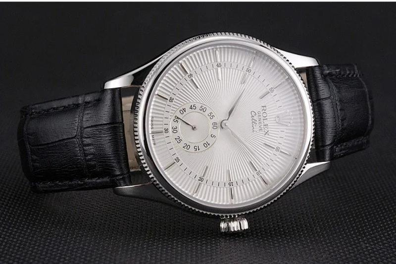 Rolex Cellini Watch 38mm White Dial - Image 4