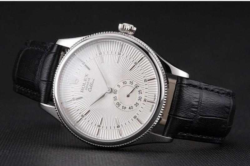 Rolex Cellini Watch 38mm White Dial - Image 8