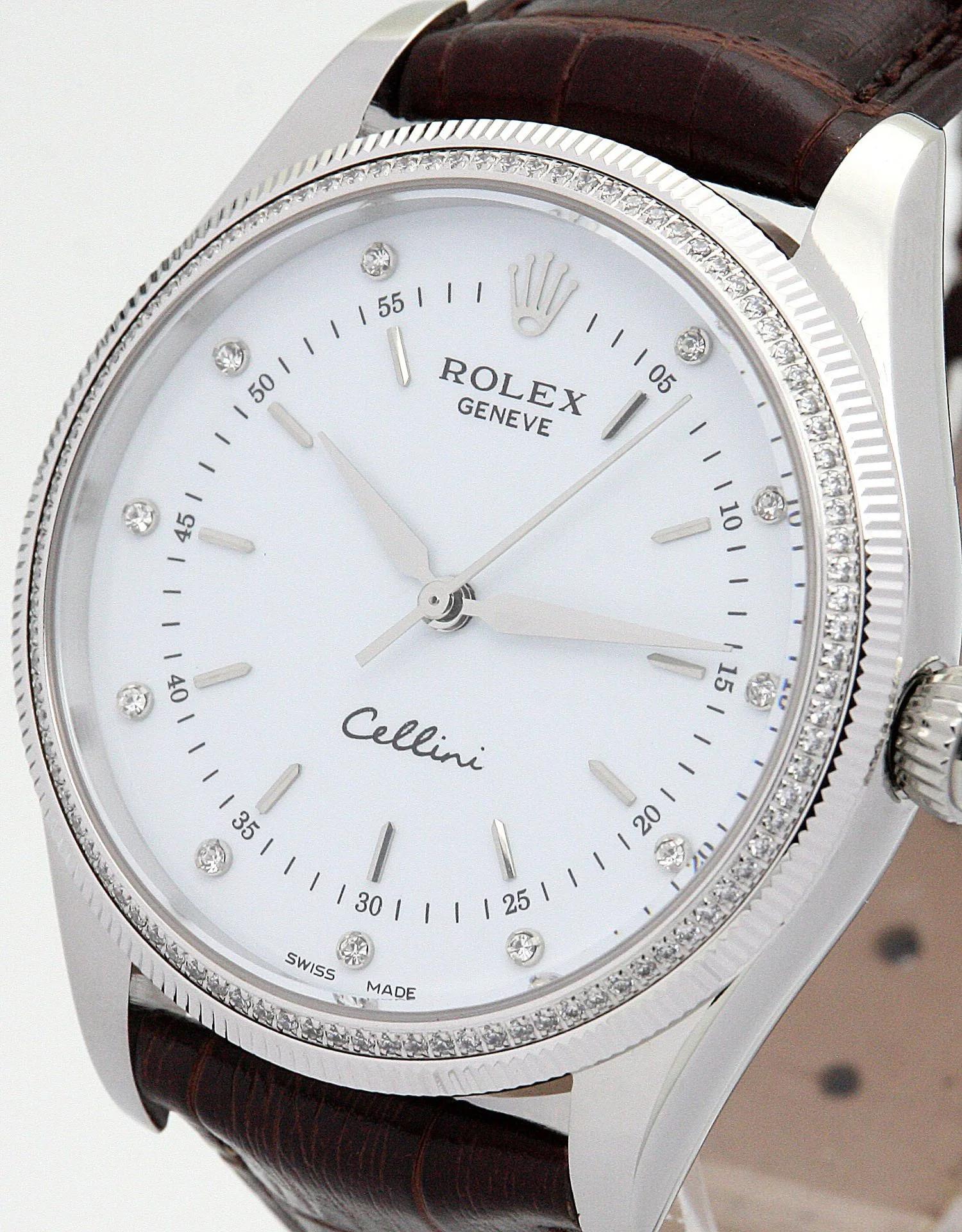 Rolex Cellini White Dial 25mm 5310-2 - Image 2