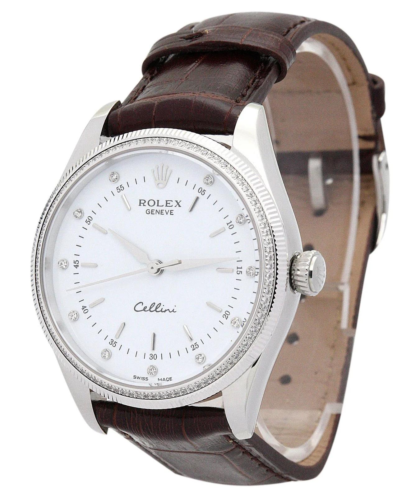 Rolex Cellini White Dial 25mm 5310-2 - Image 4