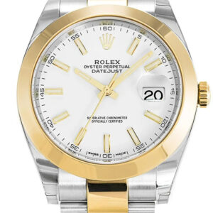 Rolex Datejust II Replica Watch - White Dial 41mm 126303