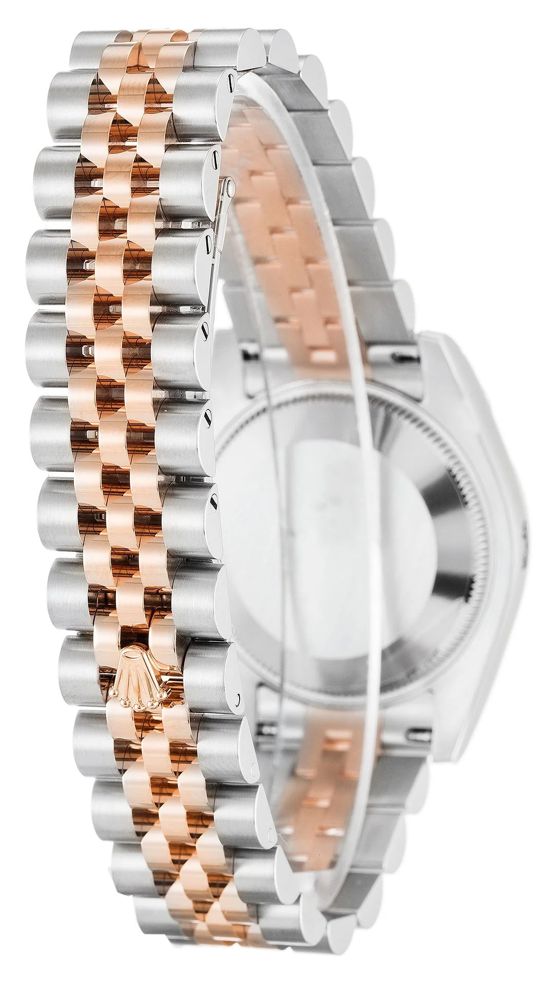 Rolex Datejust Replica Watch - Mid-Size Pink Floral Dial 31mm 178271 - Image 3