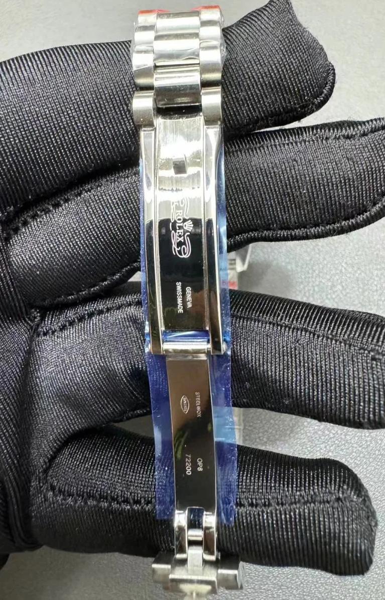 Rolex Datejust Replica Watch - Pink set with diamonds Dial 31mm 278384RBR - Image 6