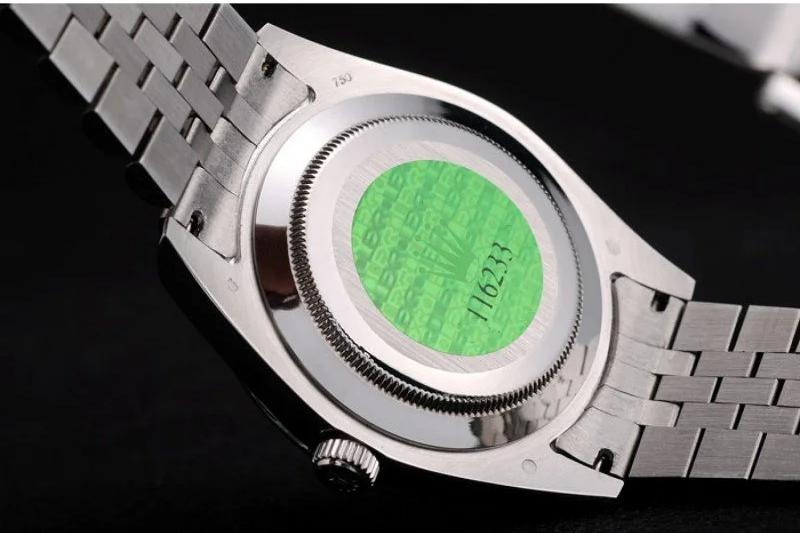 Rolex Datejust Replica Watch - Silver Dial 41mm 41983 - Image 11