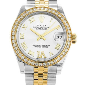 Rolex Datejust Replica Watch - White Dial 178383 31 mm
