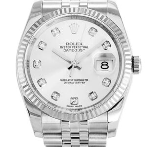 Rolex Datejust Replica Watch - White Dial 36mm 116234