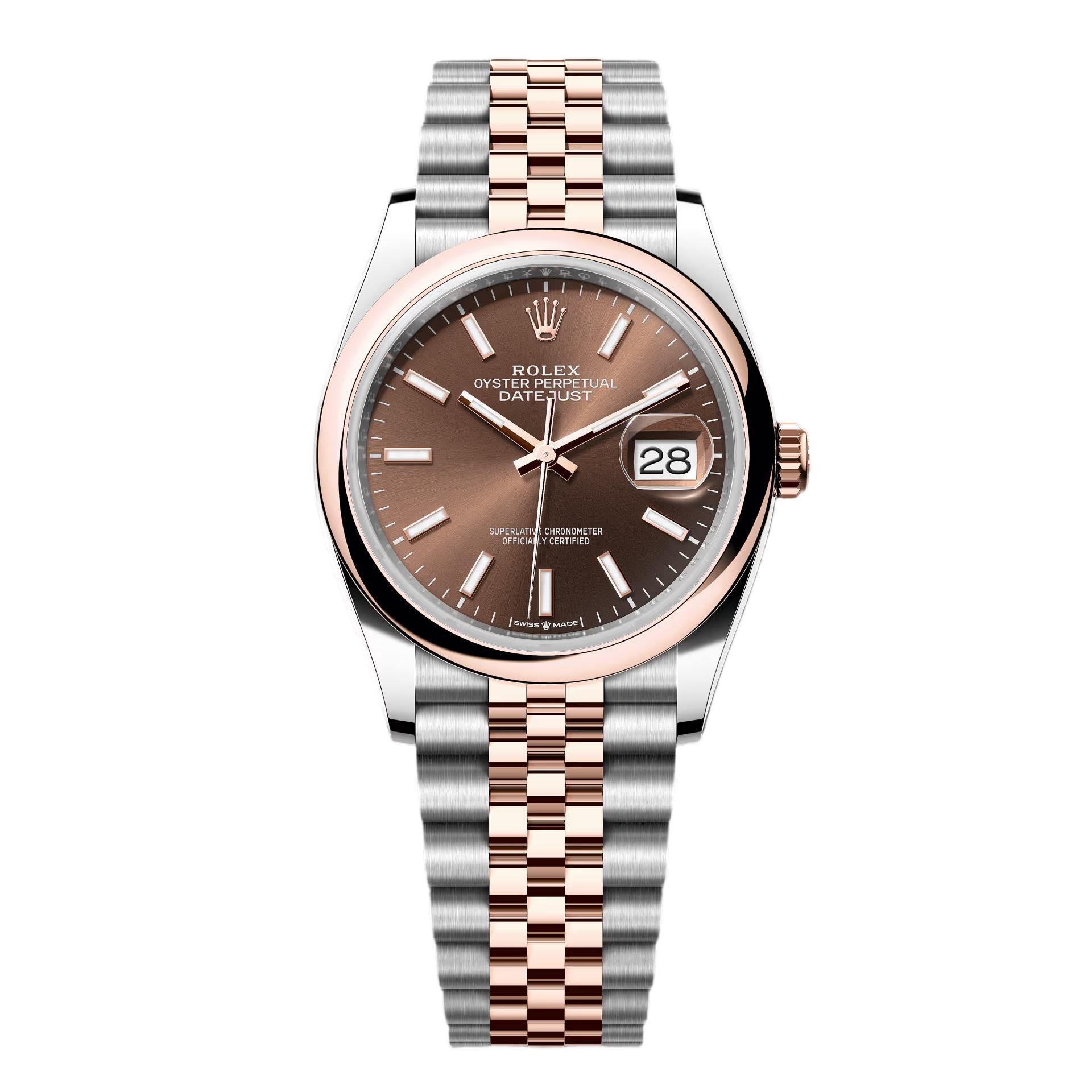 Rolex Datejust Superclone - Chocolate Dial 36mm 126201