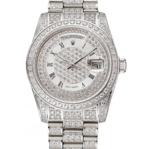 Rolex Day-Date 37mm White Dial 1453950