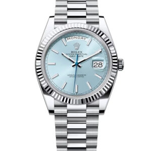 Rolex Day-Date 40 mm Ice blue Dial 228236
