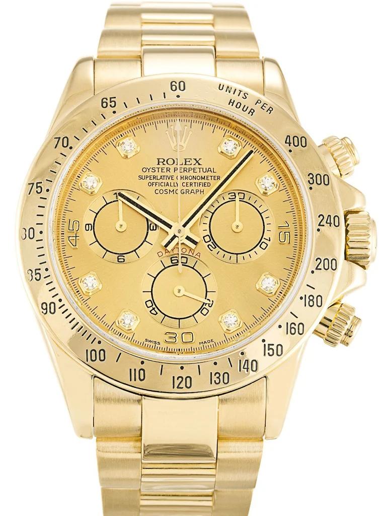 Rolex Daytona Champagne Dial Watch 40mm 116528