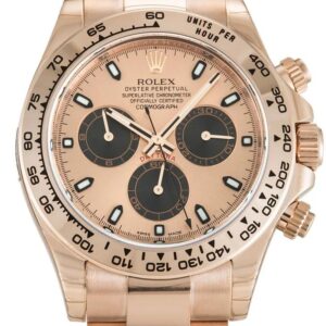 Rolex Daytona Rose Dial Watch